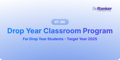 Drop Year IIT-JEE and WBJEE 2025 Classroom Program for Dedicated Students